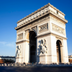 Arc de triomphe paris autocar avec chauffeur